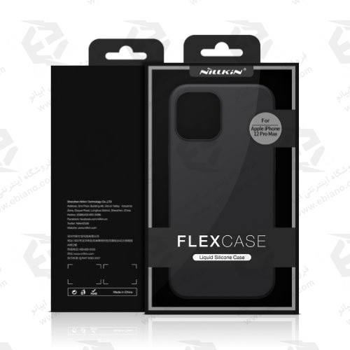 قاب سیلیکونی نیلکین آیفون Apple iPhone 12 Pro Max Pro Max مدل Flex Pure