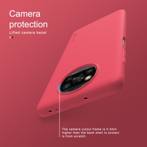 قاب محافظ نیلکین شیائومی Xiaomi Poco X3 NFC مدل Super Frosted Shield