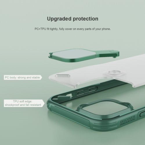 قاب چند منظوره هیبریدی نیلکین iPhone 12 Pro Max مدل Cyclops