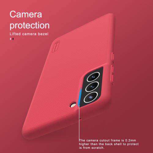قاب محافظ نیلکین Samsung Galaxy S21 FE مدل Frosted Shield