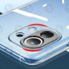 کاور ژله ای شفاف محافظ لنزدار Xiaomi Mi 11 Lite