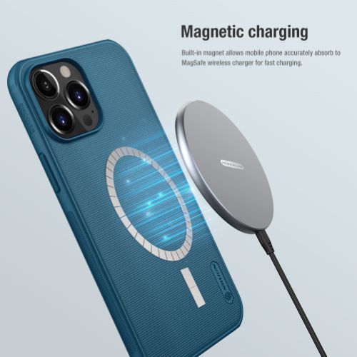 گارد مغناطیسی نیلکین iPhone 13 Pro Max مدل Frosted Shield Pro Magnetic