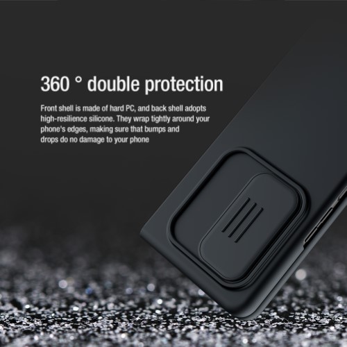 کاور سیلیکونی نیلکین Samsung Galaxy Z Fold 3 5G مدل CamShield Silky (1)