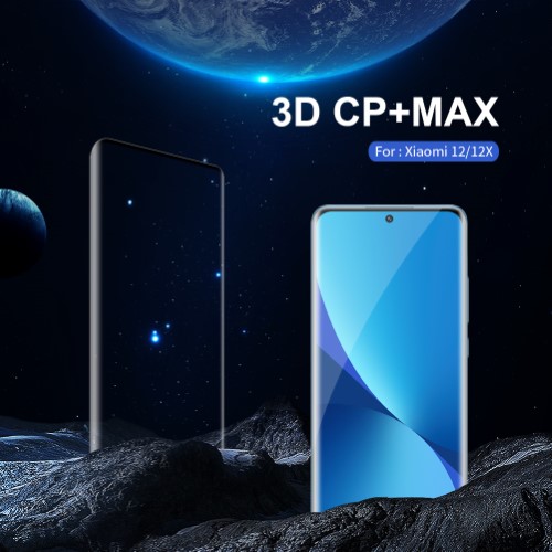 گلس نیلکین Xiaomi 12X مدل 3D CP+MAX
