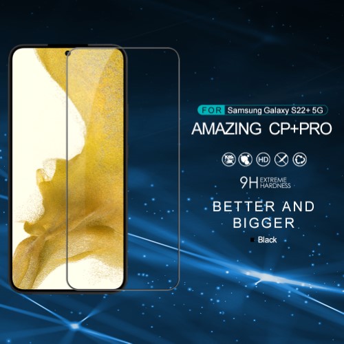 گلس نیلکین Samsung Galaxy S22 Plus مدل CP+PRO