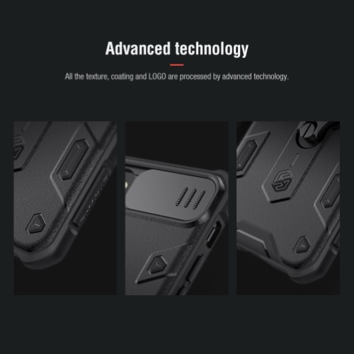 قاب ضد ضربه نیلکین اپل آیفون اس ای 2022 مدل CamShield Armor (1)