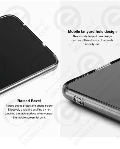 کاور پشت کریستالی دور ژله‌ای محافظ لنزدار شیائومی Redmi Note 11 Pro Plus