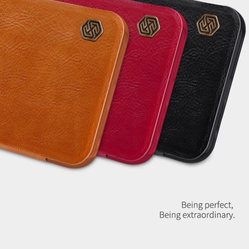 کیف چرمی نیلکین Xiaomi 12 Lite مدل Qin