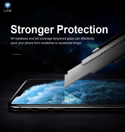گلس شفاف LITO مدل D+Pro گوشی iPhone 14 Pro Max