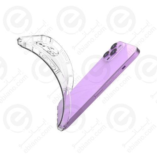 گارد ژله ای شفاف ضدضربه و محافظ لنزدار iPhone 14 Pro (3)