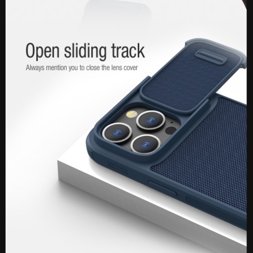 کاور محافظ لنزدار نیلکین iPhone 14 Pro Max مدل Textured S (1)