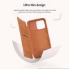 کیف چرمی محافظ لنزدار نیلکین iPhone 14 Pro Max مدل Qin Pro (1)