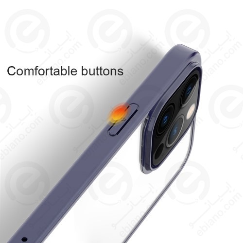 قاب محافظ دور رنگی پشت کریستال iPhone 14 Pro برند Mutural