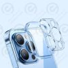 کاور پشت کریستالی دور ژله‌ای محافظ لنزدار iPhone 14 Pro