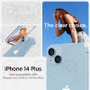 کاور پشت کریستالی دور ژله‌ای iPhone 14 Plus برند Spigen