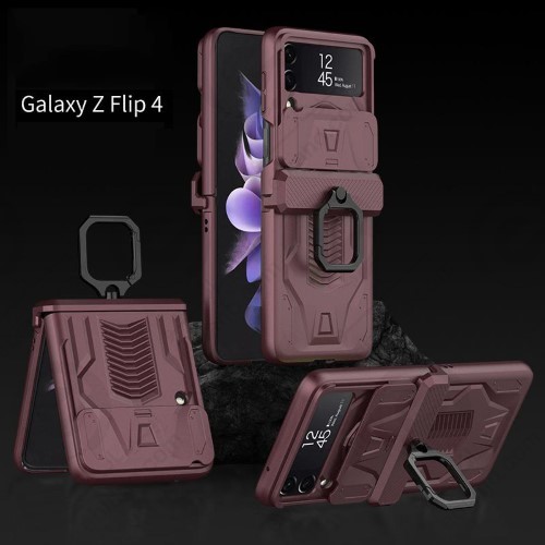 گارد ضد ضربه رینگی Galaxy Z Flip 4 برند GKK مدل Magnetic Ring Holder (1)
