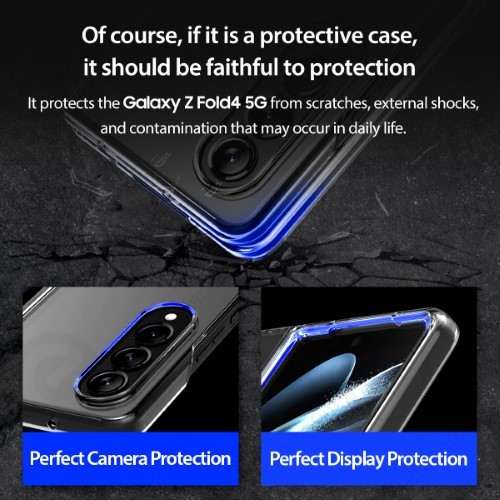 کاور محافظ شفاف Samsung Galaxy Z Fold 4 5G مدل NUKIN