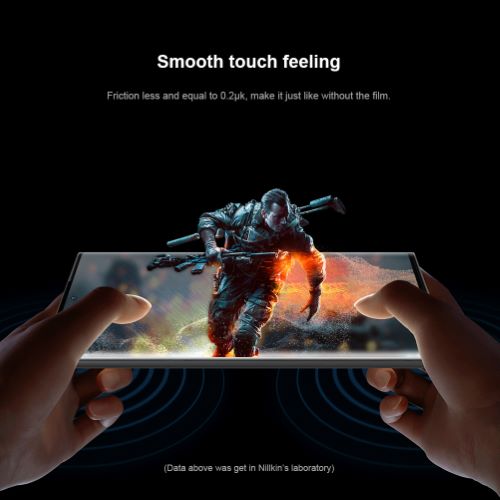 نانو گلس نیلکین Samsung Galaxy S23 Ultra مدل Impact Resistant Curved