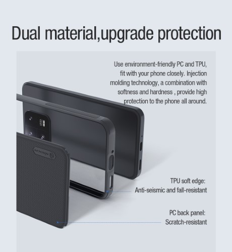گارد مغناطیسی نیلکین Xiaomi 13 Pro مدل Frosted Shield Pro Magnetic (1)
