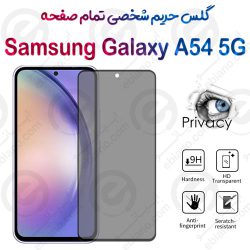 گلس پرایوسی تمام صفحه سامسونگ گلکسی آ 54 5 جی