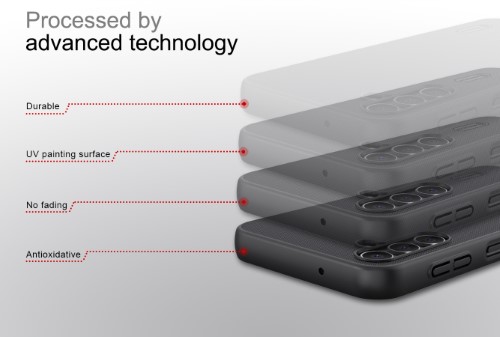 قاب محافظ نیلکین Samsung Galaxy A14 4G مدل Frosted Shield