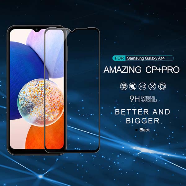 گلس نیلکین Samsung Galaxy A14 4G مدل CP+PRO