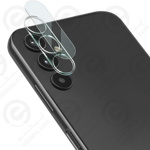 محافظ لنز 3D فول Samsung Galaxy A34 5G مدل شیشه‌ای شفاف (1)