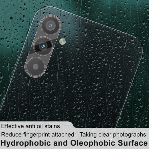 محافظ لنز 3D فول Samsung Galaxy A34 5G مدل شیشه‌ای شفاف (1)