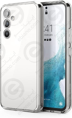 کاور پشت کریستالی دور ژله‌ای محافظ لنزدار Samsung Galaxy A54 5G (1)