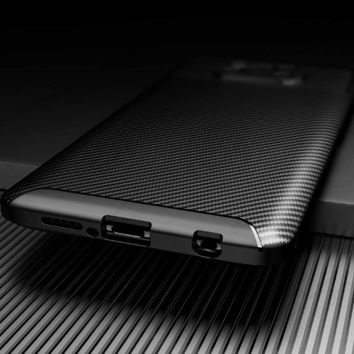 کاور کربنی اصلی Xiaomi Poco X3 NFC مدل Auto Focus Fiber Carbon