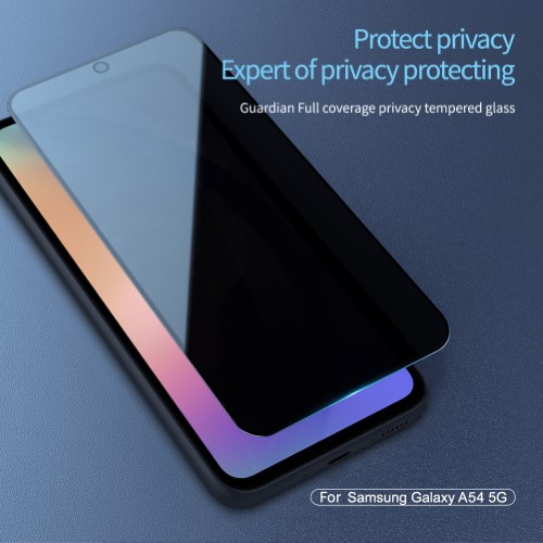 گلس فول حریم شخصی نیلکین Samsung Galaxy A54 5G مدل Guardian (1)