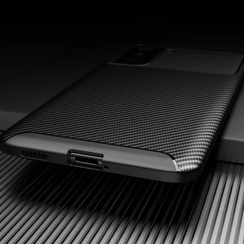 کاور کربنی اصلی Samsung Galaxy S21 Plus مدل Auto Focus Fiber Carbon (1)