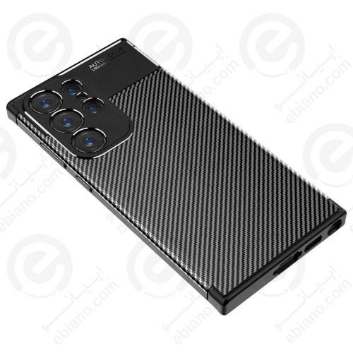 کاور کربنی اصلی Samsung Galaxy S23 Ultra مدل Auto Focus Fiber Carbon (1)