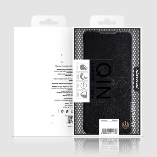کیف چرمی نیلکین Xiaomi Redmi Note 12S مدل Qin