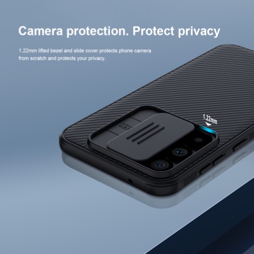 قاب محافظ نیلکین Samsung Galaxy S23 FE مدل CamShield Pro