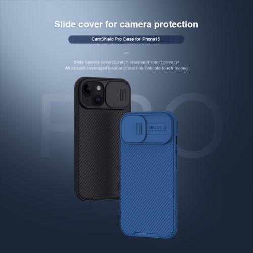 قاب محافظ نیلکین iPhone 15 مدل CamShield Pro