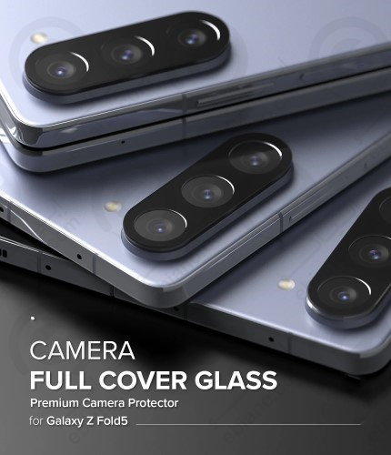 محافظ لنز 3D فول Samsung Galaxy Z Fold 5 مدل شیشه‌ای (2)