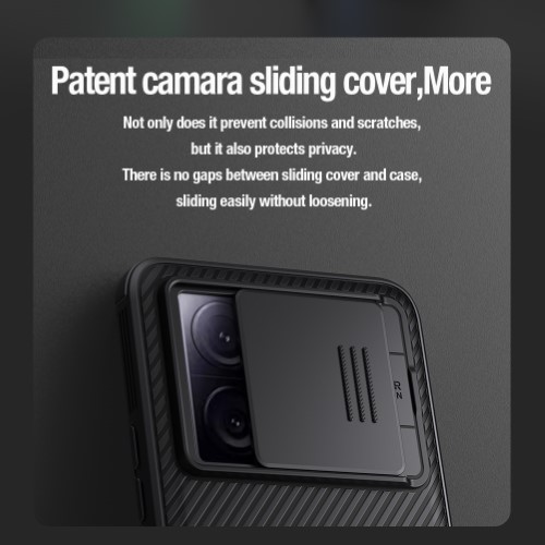 قاب محافظ نیلکین Xiaomi 13T مدل CamShield Pro