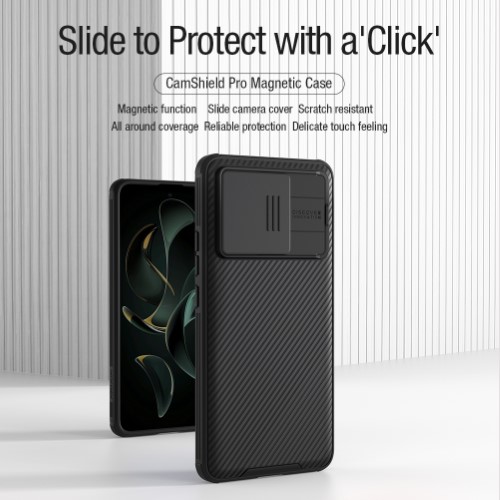 قاب مگنتی نیلکین Xiaomi 13T مدل CamShield Pro Magnetic