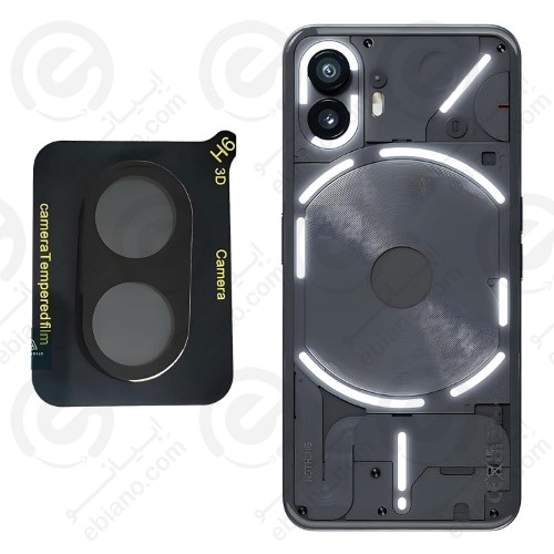 محافظ لنز 3D فول Nothing Phone 2 مدل شیشه‌ای