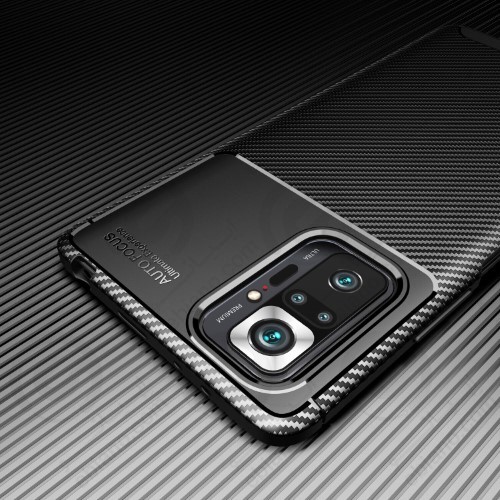 کاور کربنی اصلی Xiaomi Redmi Note 10 Pro Max مدل Auto Focus Fiber Carbon (1)