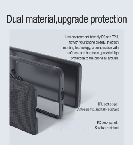 گارد مغناطیسی نیلکین Xiaomi Redmi Note 13 Pro Plus مدل Frosted Shield Pro Magnetic