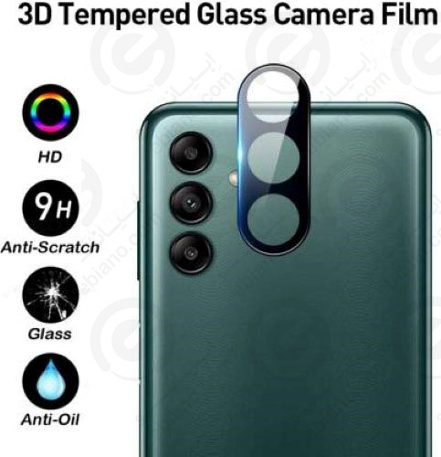 محافظ لنز 3D فول Samsung Galaxy A05s مدل شیشه‌ای
