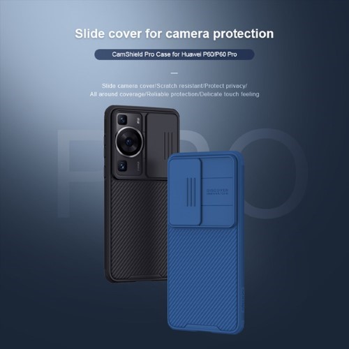قاب محافظ نیلکین Huawei P60 Pro مدل CamShield Pro