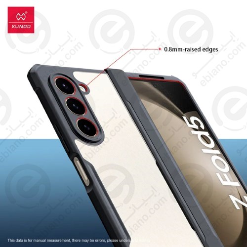 کریستال شیلد شفاف سامسونگ Galaxy Z Fold 5 برند XUNDD سری Beetle (1)