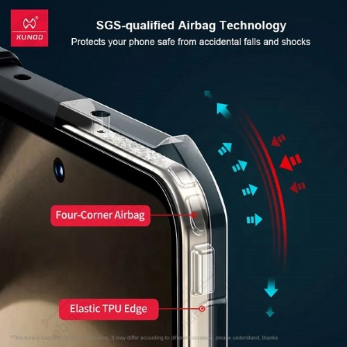 کریستال شیلد شفاف سامسونگ Galaxy Z Fold 5 برند XUNDD سری Beetle (1)
