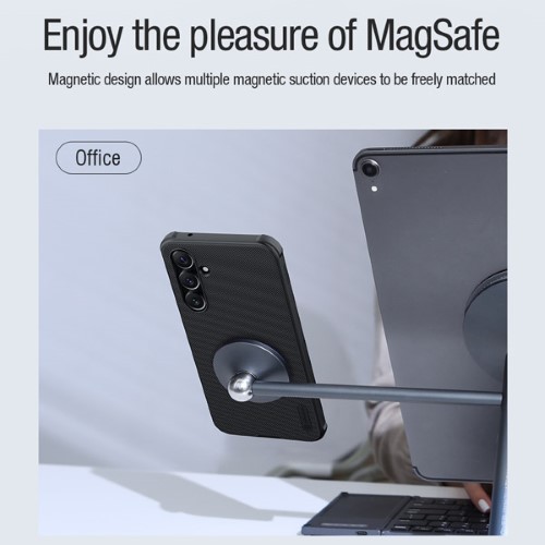 گارد مغناطیسی نیلکین Samsung Galaxy A55 مدل Frosted Shield Pro Magnetic