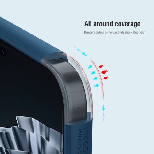 گارد نیلکین Huawei P60 Pro مدل Frosted Shield Pro