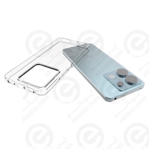 کاور کریستالی شفاف دور ژله ای Xiaomi Poco X6 5G