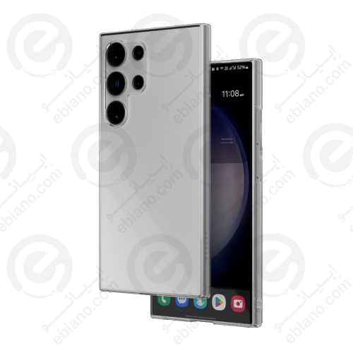 کاور Levelo پشت کریستال شفاف Samsung Galaxy S24 Ultra مدل Clara Clear